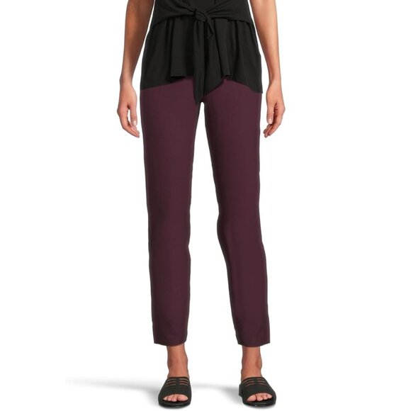 Eileen Fisher Washable Stretch Crepe Slim Ankle Pants Size Small NWOT - Picture 1 of 7